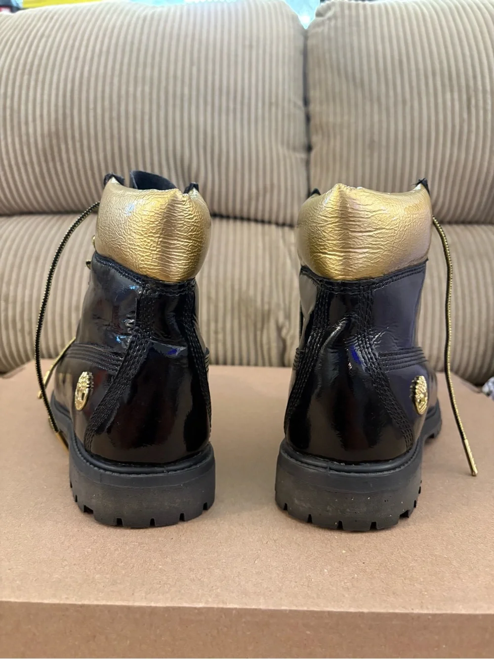 Timberland sleek patent
